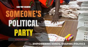 How to Legally Search and Verify Someone's Political Party Affiliation