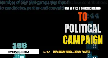 Who Donated to Political Campaigns? Find Out