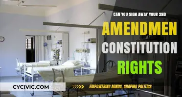 The Right to Bear Arms: Can You Sign it Away?