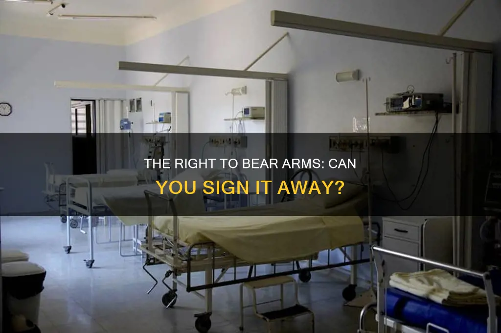 can you sign away your 2nd amendment constitutional rights