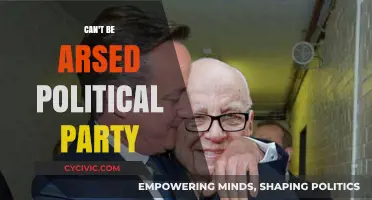 Can't Be Arsed Political Party: Apathy, Humor, or Political Revolution?