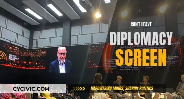Diplomacy Screen: Stuck, Now What?