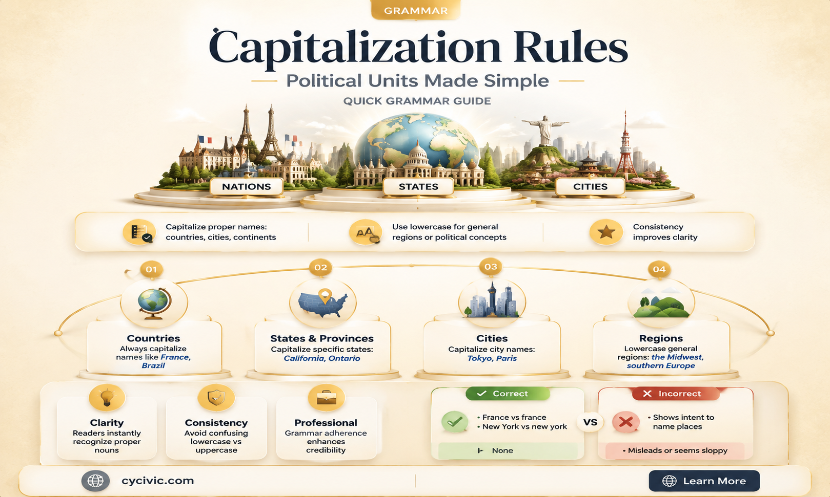 are political units capitalized
