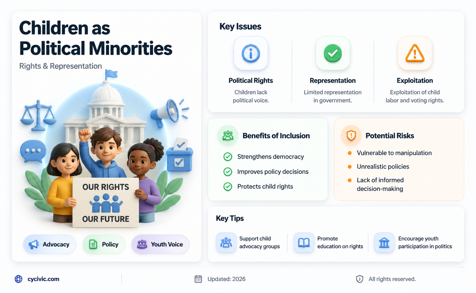 are children a political minority