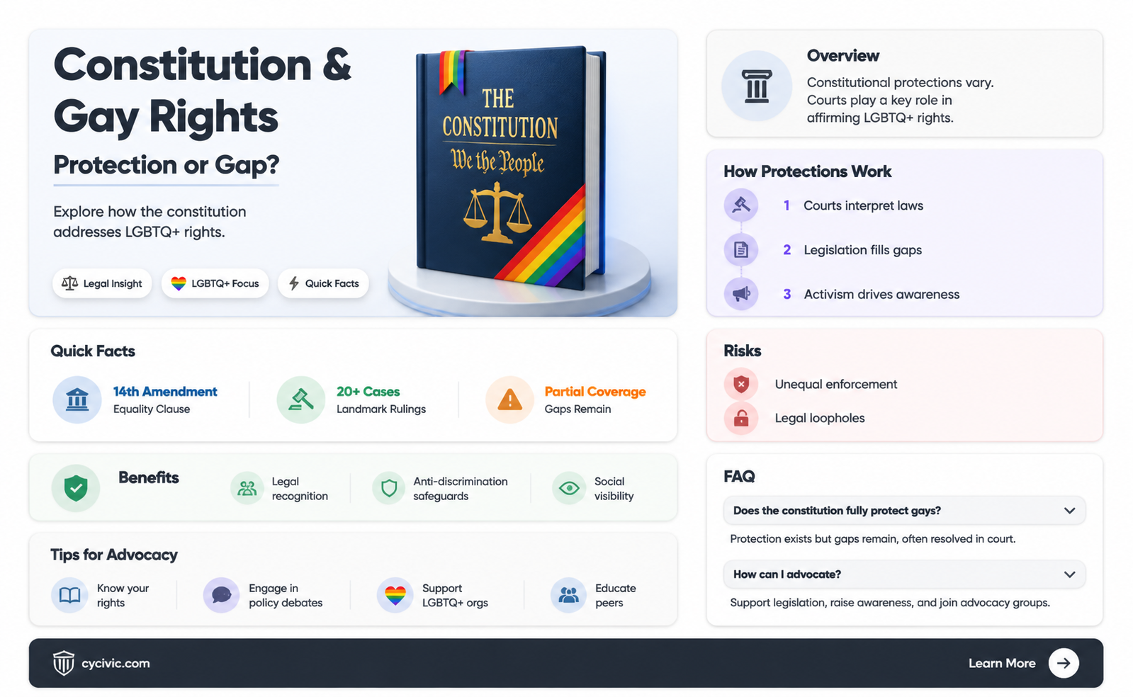 are gays protected in the constitution
