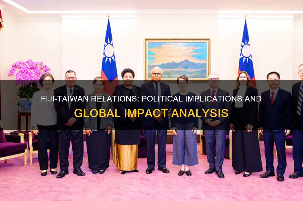could fiji taiwan political effect