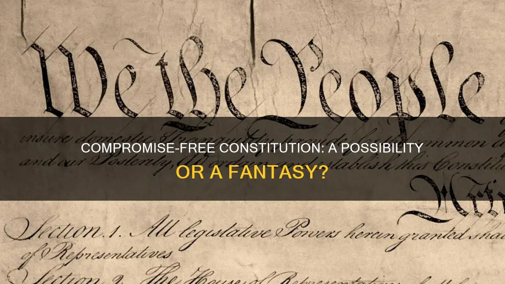 could the constitution be written without compromise