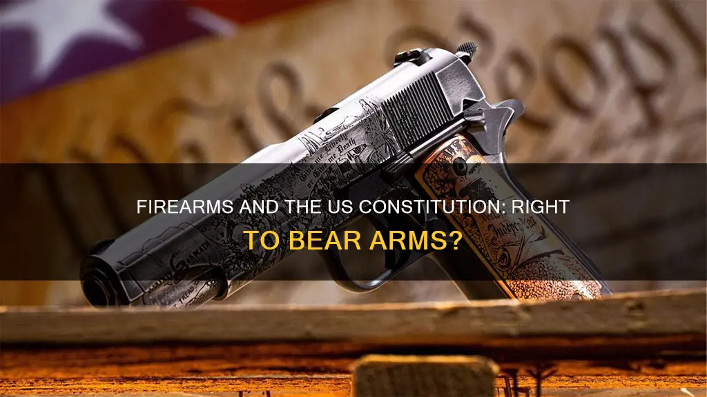 could the us possess firearms according to the us constitution