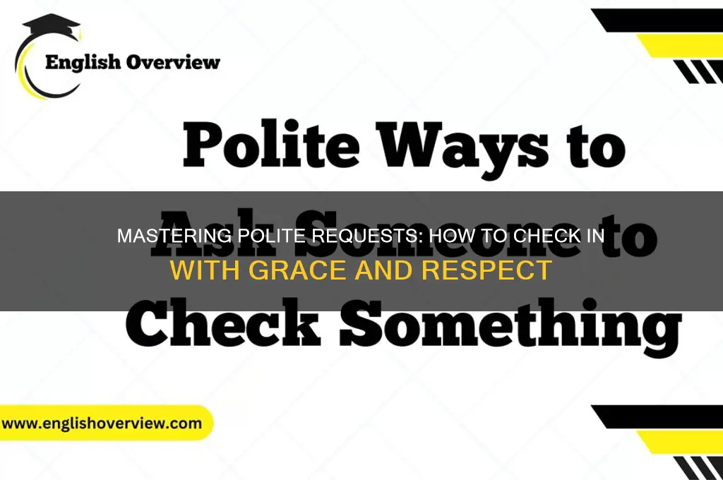 could you check on polite