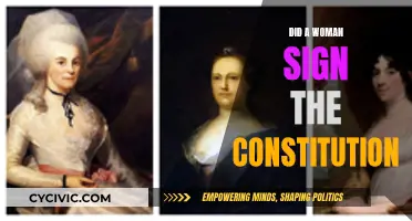 Who Signed the Constitution? Women's Role in History