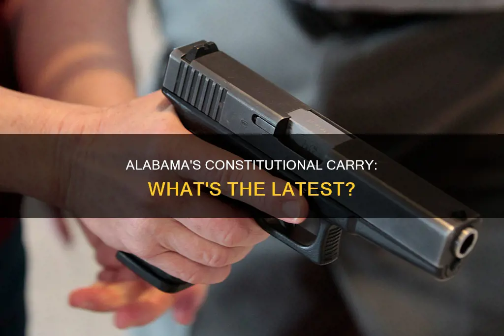 did alabama pass constitutional carry