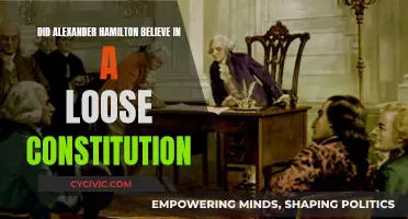 Hamilton's Vision: Loose Constitution, Strong Central Government