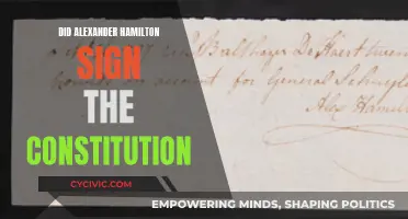 Hamilton's Signature: Was He a Constitution Signer?