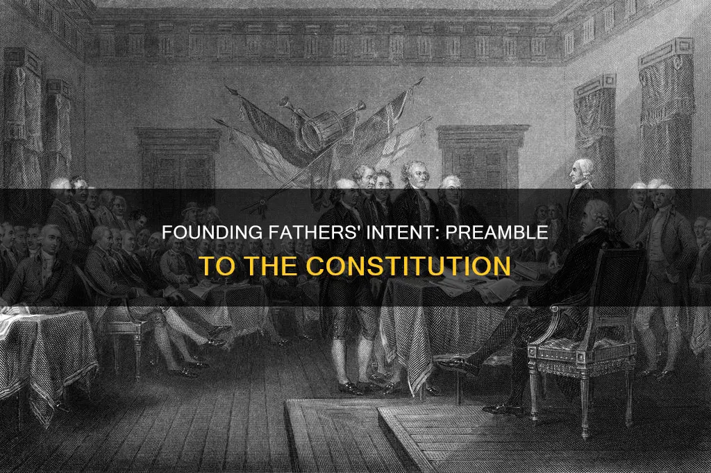 did all founding fathers want a preamble of the constitution