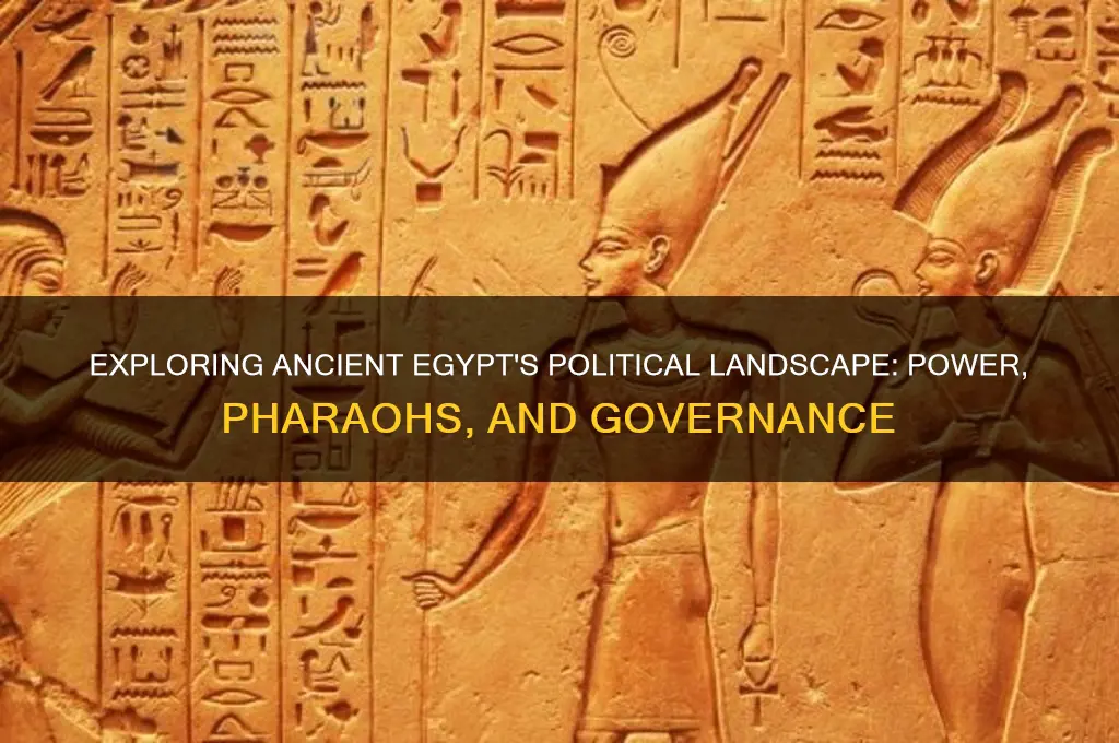 did ancient egypt have politics