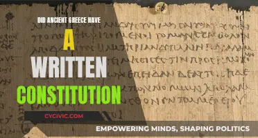 Ancient Greece's Unwritten Constitution