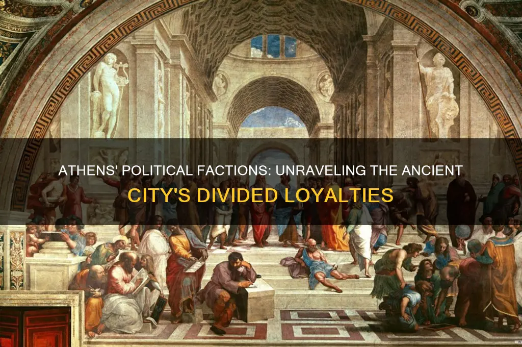 did athens have political factions