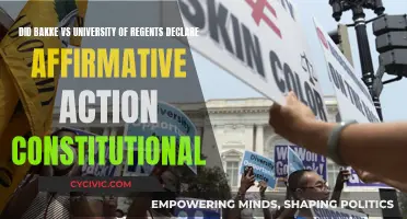 Affirmative Action: Bakke vs Regents' Constitutional Impact