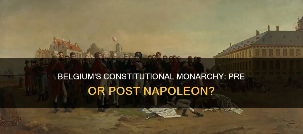 did belgium have a constitutional monarchy when they fought napoleon