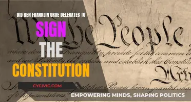 Ben Franklin's Plea to Sign the Constitution