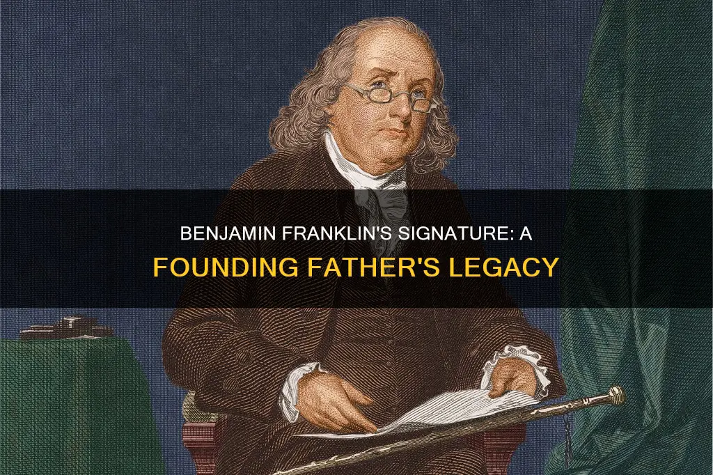 did benjamin franklin sign the constitution and why