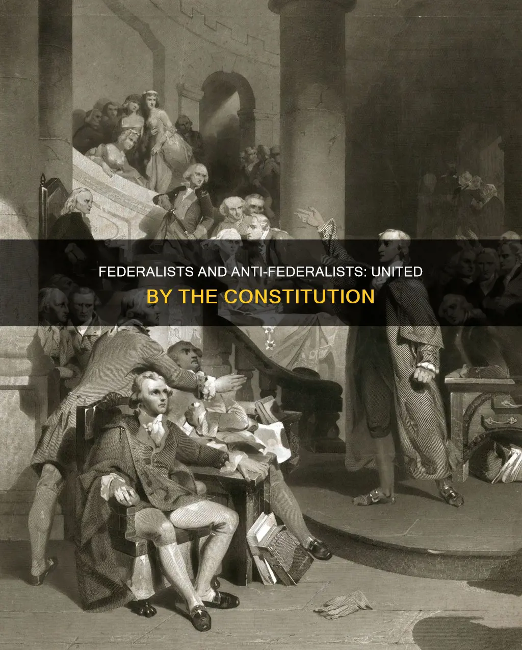 did both federalist and anti federalists agree on the constitution