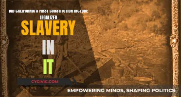 California's First Constitution: Slavery's Legal Status