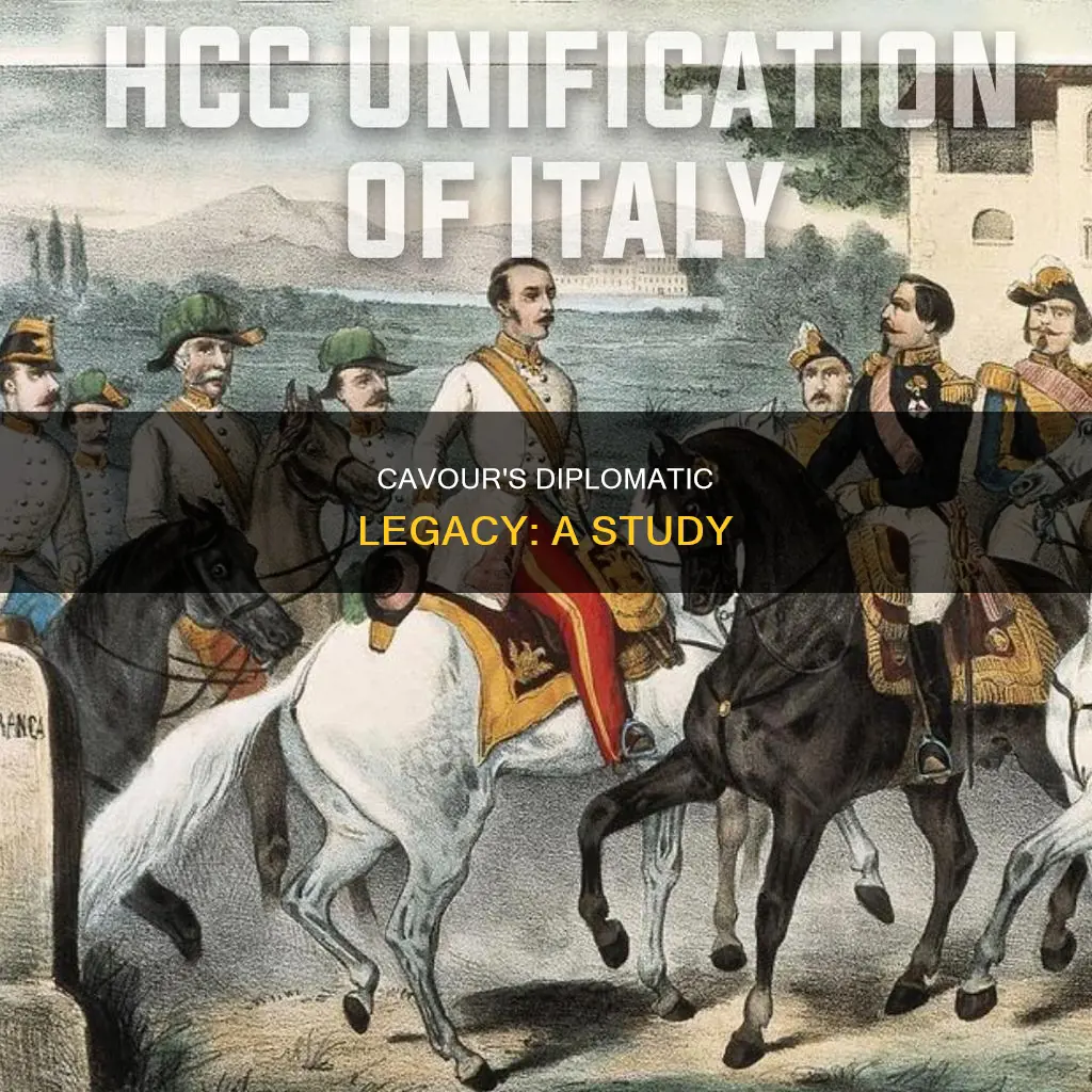 did cavour use diplomacy