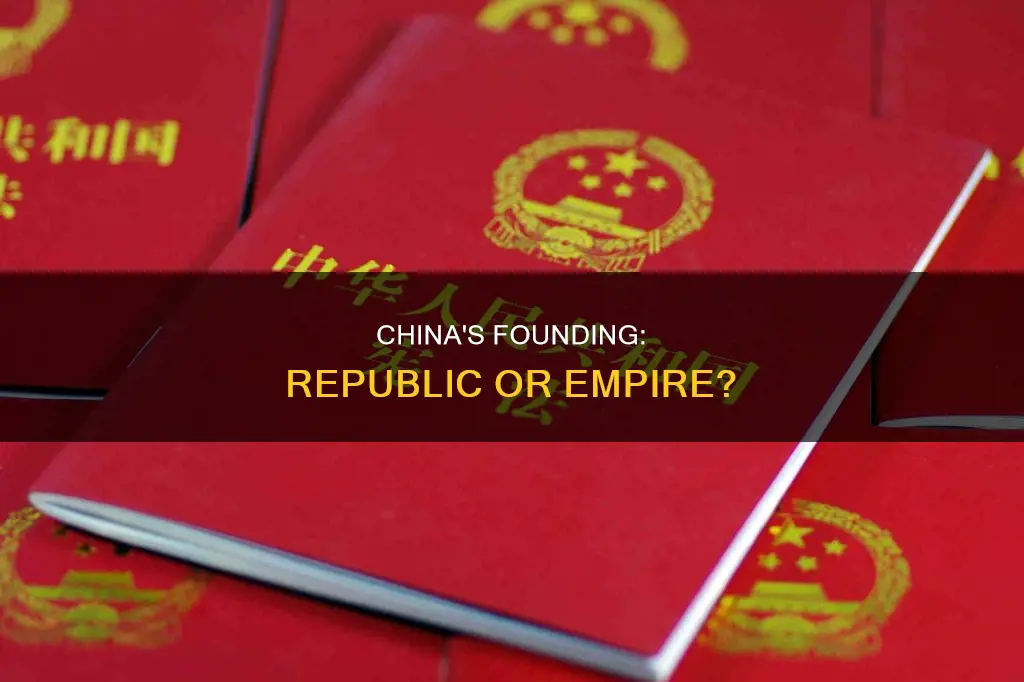 did china start out as a republic with a constitution