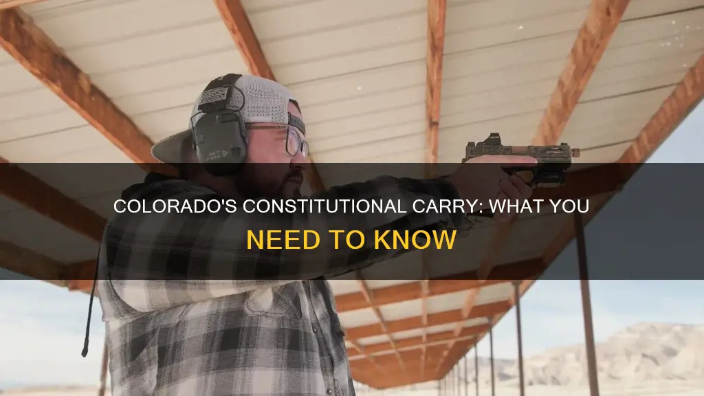 did colorado pass constitutional carry