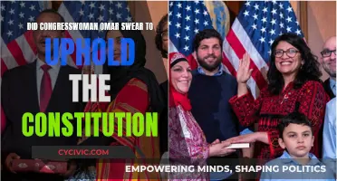 Omar's Oath: Upholding the Constitution?