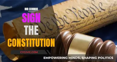 Connor's Constitution Signature: A Historical Mystery