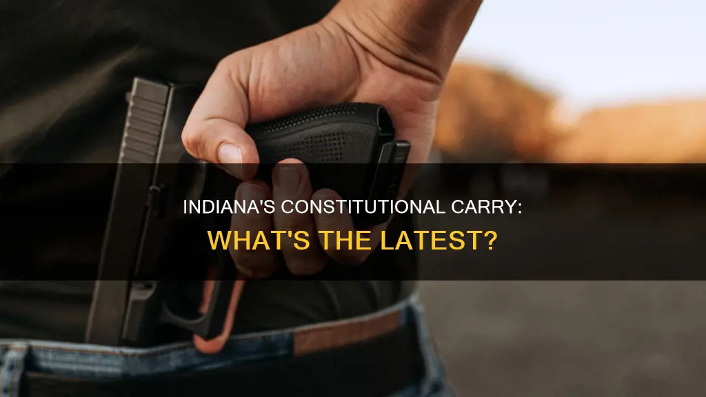 did constitutional carry pass in indiana