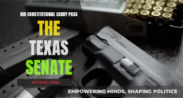 Texas Senate Passes Constitutional Carry: What's Next?