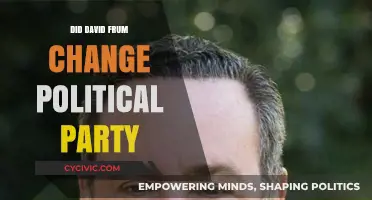 David Frum's Political Evolution: Did He Switch Parties?