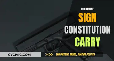 Did DeWine Sign Constitutional Carry?