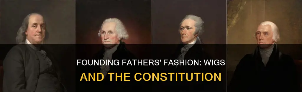 did everyone who signed the constitution wear a wig