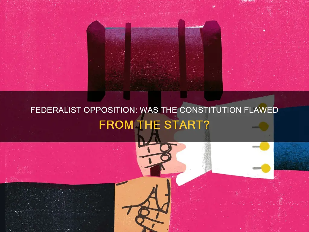 did federalist opposed the constitution