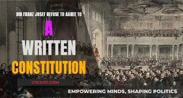 Why Franz Josef Refused a Written Constitution