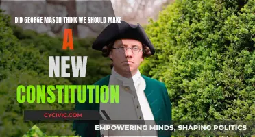 George Mason's Thoughts on Creating a New Constitution
