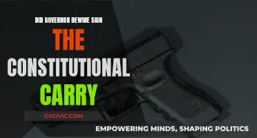 Did DeWine Sign the Constitutional Carry Bill Into Law?