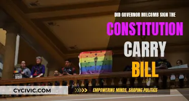 Governor Holcomb Signs Constitutional Carry Bill into Law