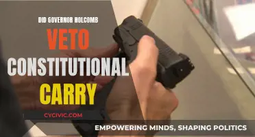 Holcomb's Veto: Impact on Indiana's Constitutional Carry Law