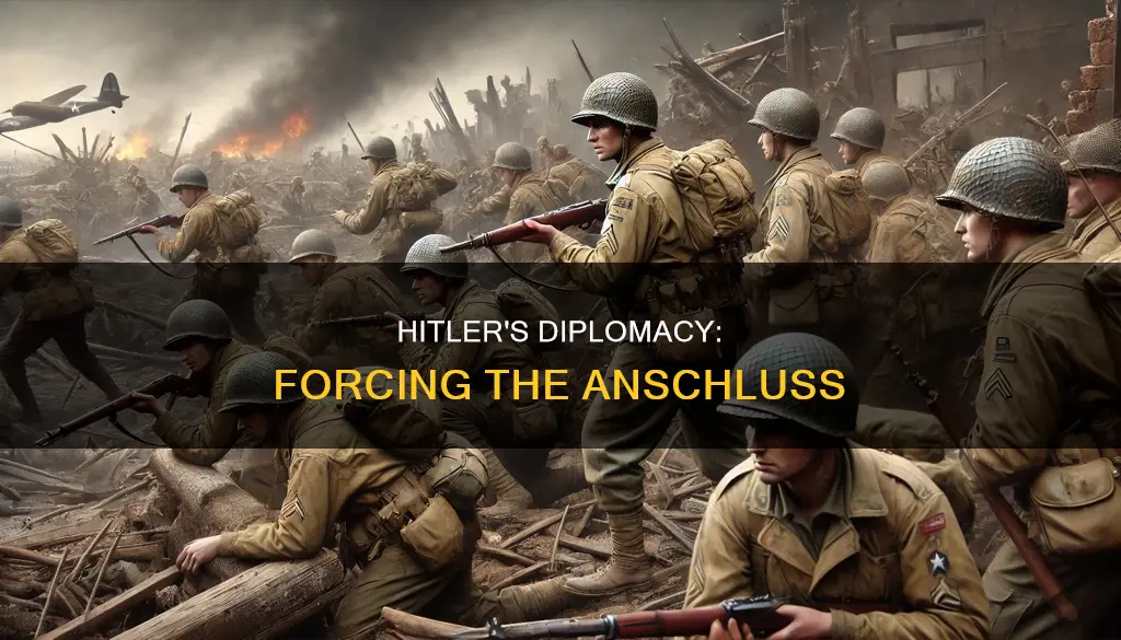 did hitler s diplomacy have to do with anschluss
