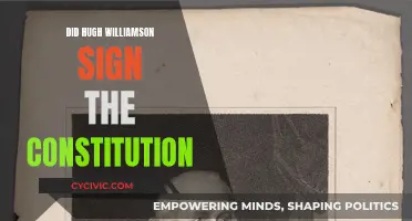 The Mystery of Hugh Williamson's Signature on the Constitution