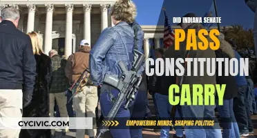 Indiana Senate Passes Constitutional Carry: What's Next?