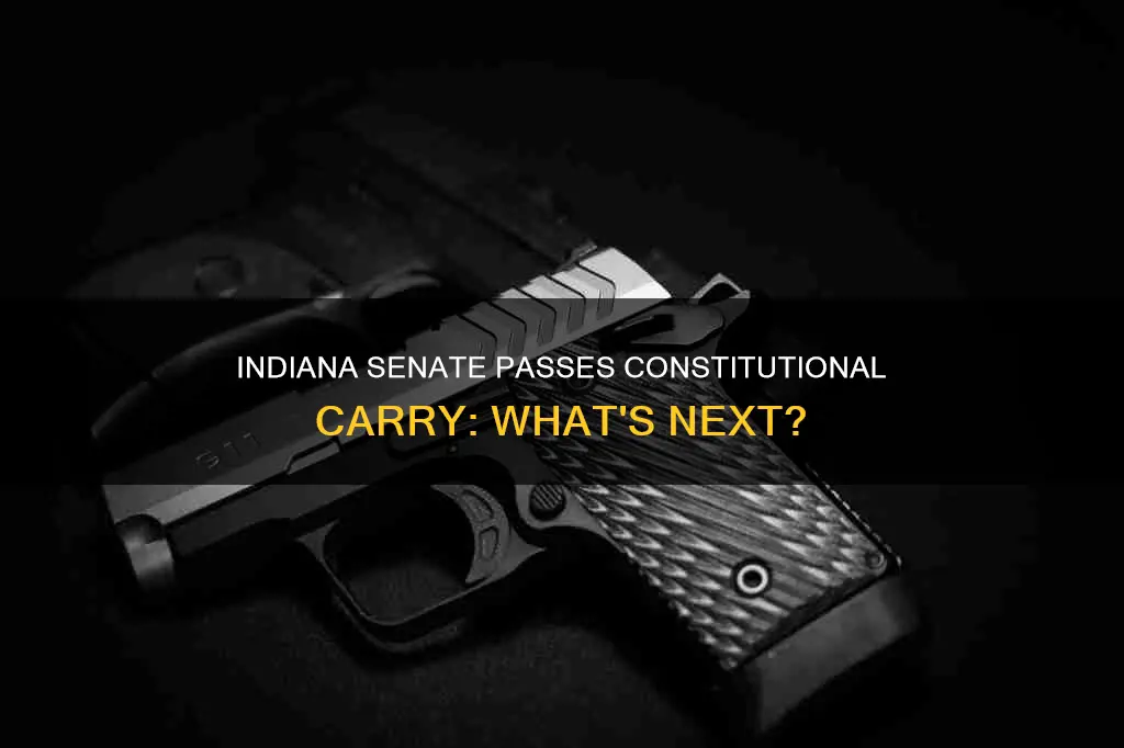 did indiana senate pass constitutional carry