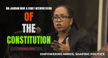 Jackson's Constitution: A Strict Interpretation?