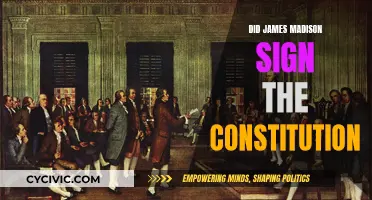 James Madison's Signature: The Constitution's Founding Father
