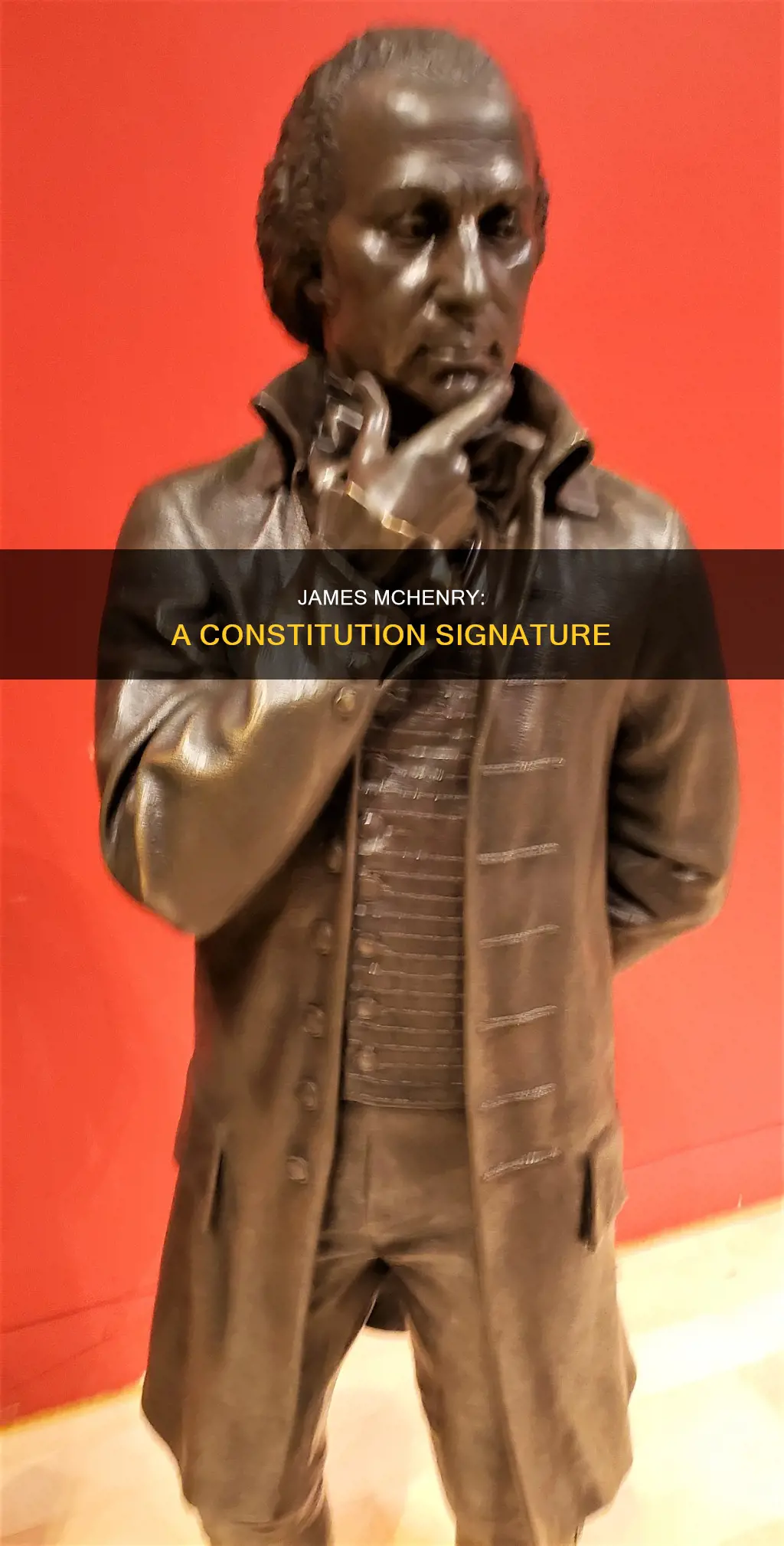 did james mchenry sign the constitution